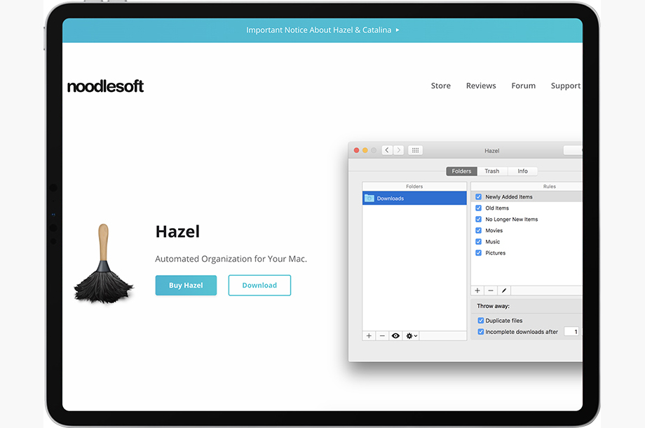 Hazel App for Mac