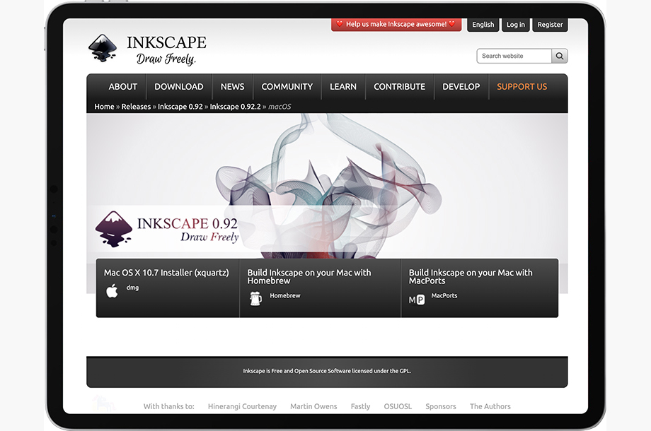 Inkscape App for Mac