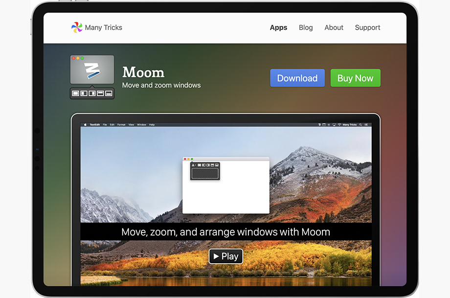 Moom App for Mac