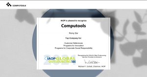 IAOP Certificate picture