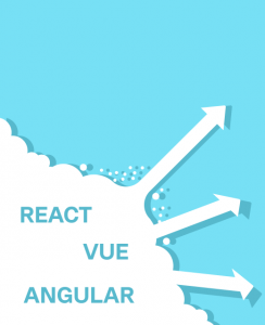 React vs vue vs angular picture