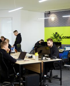 App designers are working with an app