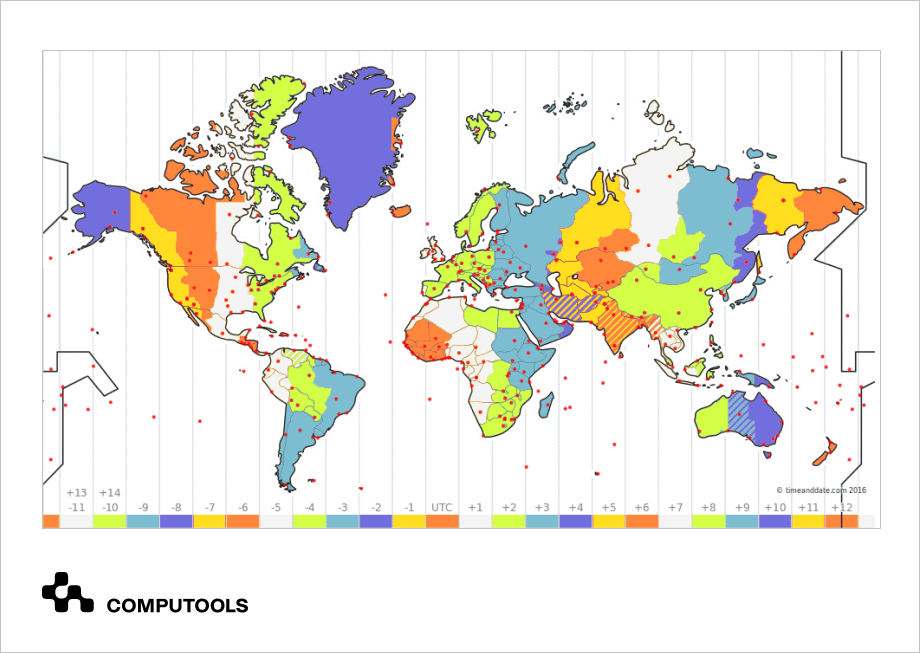 Time zones picture