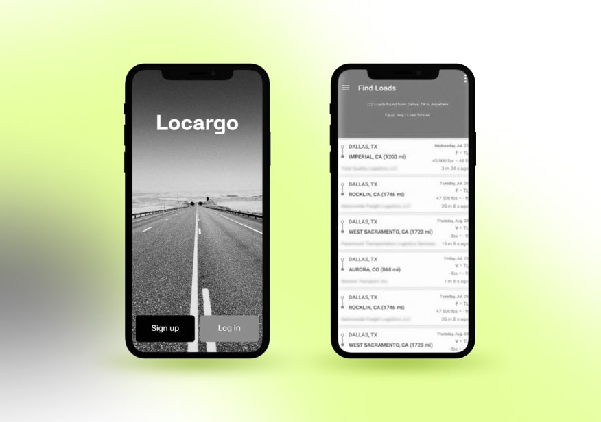 locargo wireframes