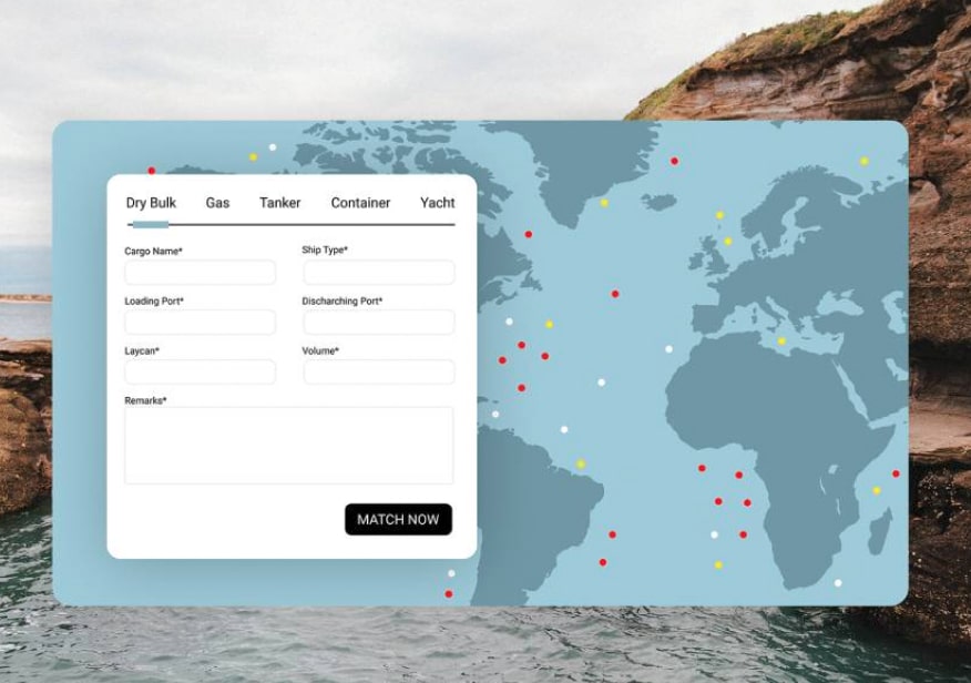 shipbuilding management app user interface