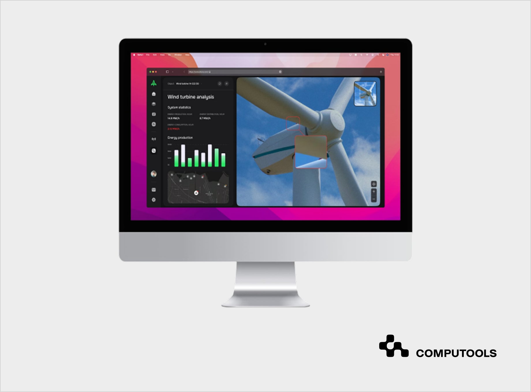 Drone Analytics case screen