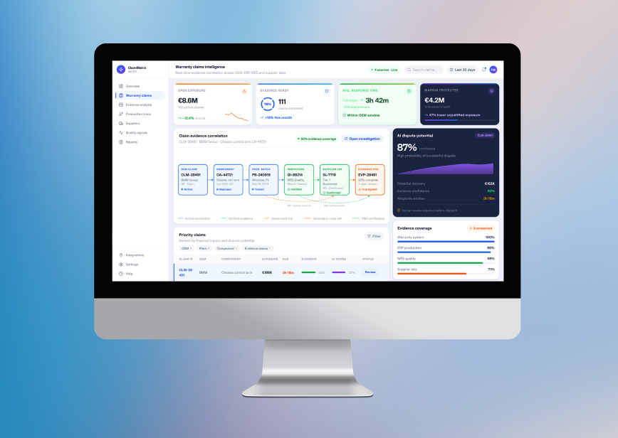 ClaimMatrix Auto case image