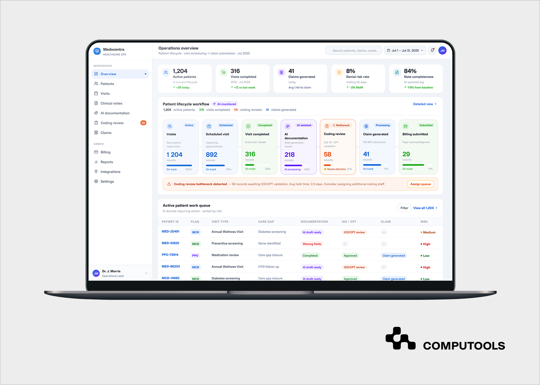 Medocentra case study screen